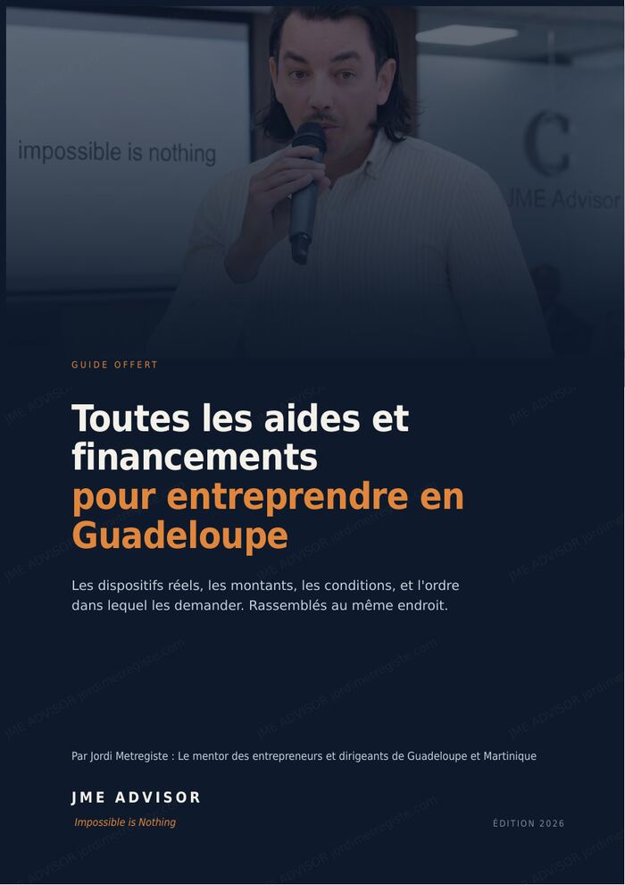 Guide aides et financements en Guadeloupe